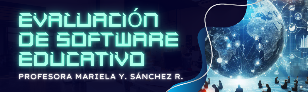 EVALUACIÓN DE SOFTWARE EDUCATIVO 2024